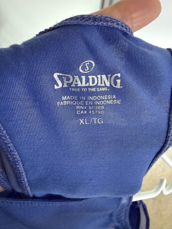 Spalding Women's Purple Mesh Edged Tank Top - Picture 4 of 4